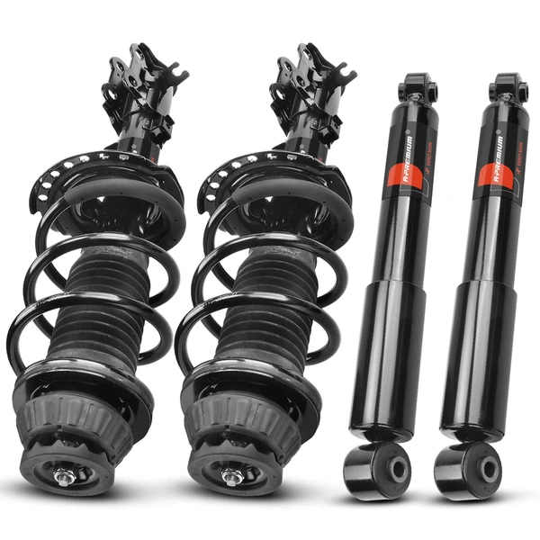 4-Pc Strut and Coil Spring Assembly Set Front & Rear A-Premium APSA0533
