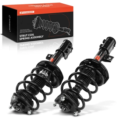 2 Pcs Front Complete Strut & Coil Spring Assembly