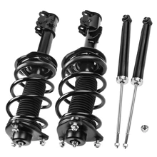 4 Pcs Front & Rear Complete Strut & Coil Spring Assembly for Kia Sportage Hyundai