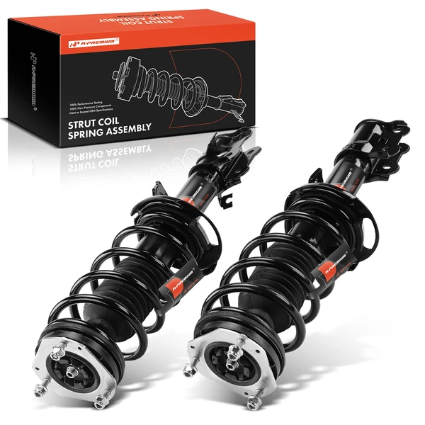 2-Pc Strut and Coil Spring Assembly Set Front Driver & Passenger A-Premium APSA0549