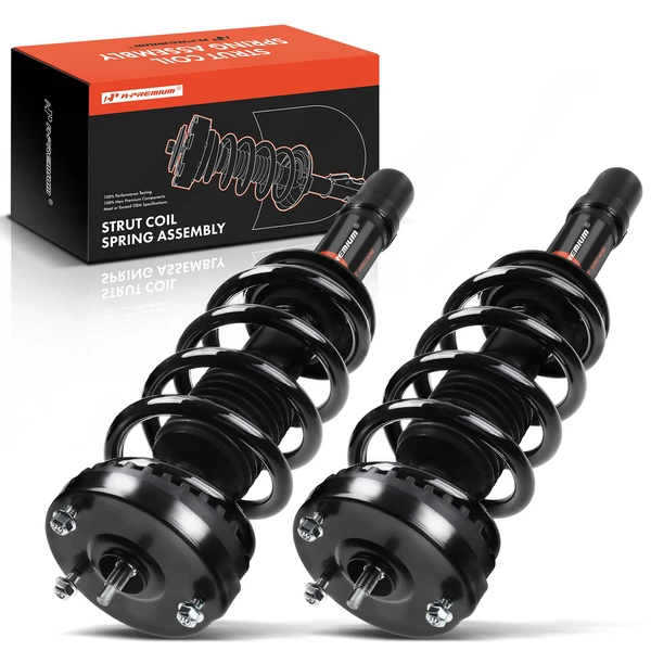 2012-2021 Dodge Charger 2-Pc Strut and Coil Spring Assembly Set Front Driver & Passenger A-Premium APSA0554