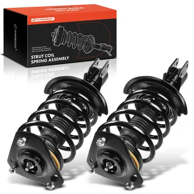 2 Pcs Front Complete Strut & Coil Spring Assembly