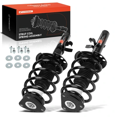 2 Pcs Front Complete Strut & Coil Spring Assembly