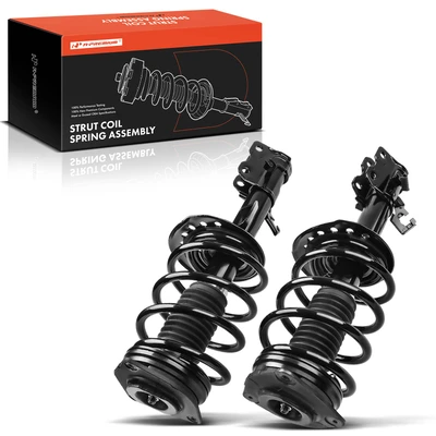 2 Pcs Front Complete Strut & Coil Spring Assembly