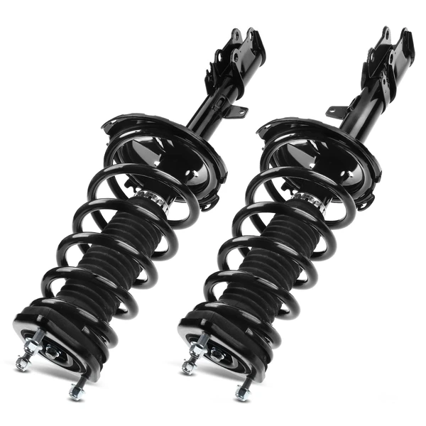 2-Pc Strut and Coil Spring Assembly Set Rear Driver & Passenger A-Premium APSA0576