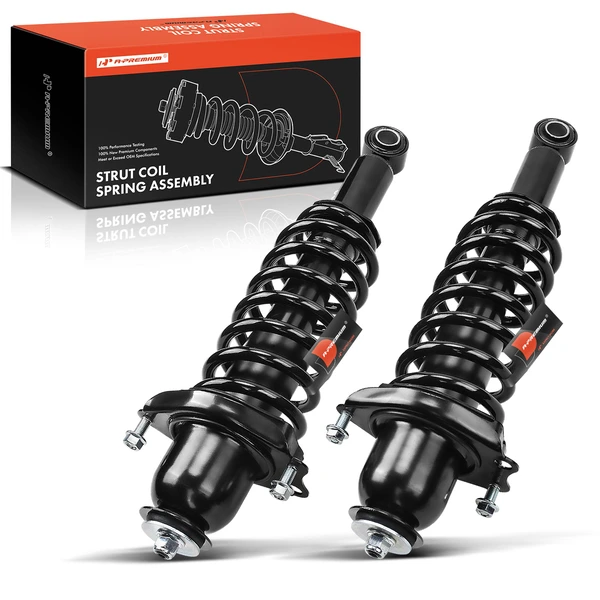 2014-2019 Toyota Corolla 2-Pc Strut and Coil Spring Assembly Set Rear Driver & Passenger A-Premium APSA0582