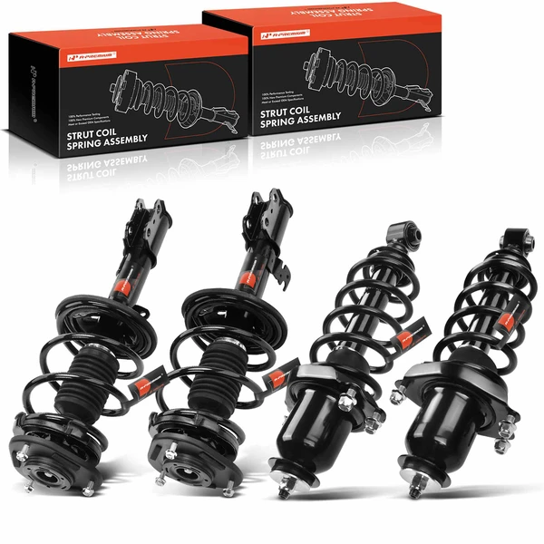 4-Pc Strut Assembly Set Front & Rear A-Premium APSA0360