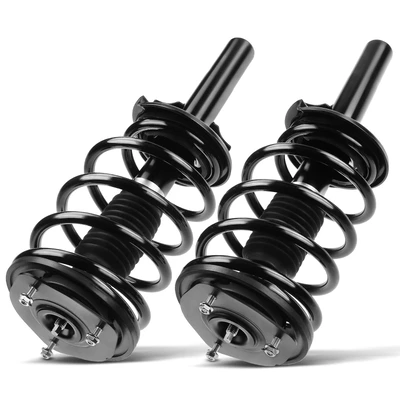 2 Pcs Front Complete Strut & Coil Spring Assembly