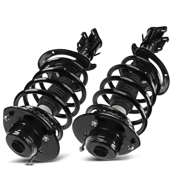 2-Pc Complete Strut + Coil Spring, Front Driver & Passenger, A-Premium APSA0368