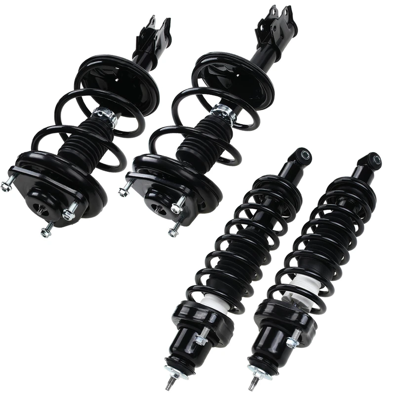 4-Pc Complete Strut + Coil Spring, Front & Rear, A-Premium APSA1360