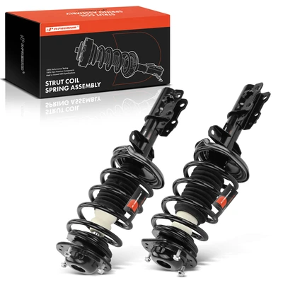 2 Pcs Front Complete Strut & Coil Spring Assembly