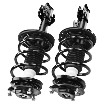2 Pcs Front Complete Strut & Coil Spring Assembly