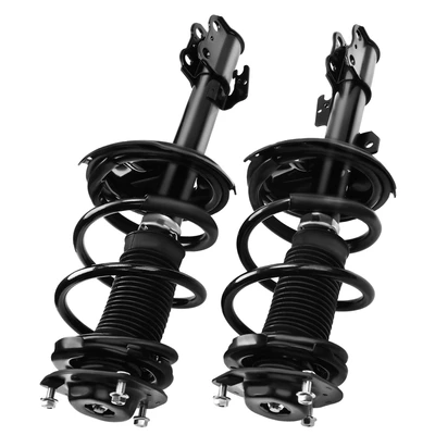 2 Pcs Front Complete Strut & Coil Spring Assembly