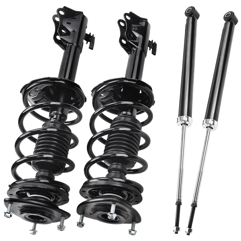 4 Pcs Front & Rear Complete Strut & Coil Spring Assembly for Scion xA xB 04-06 1.5L