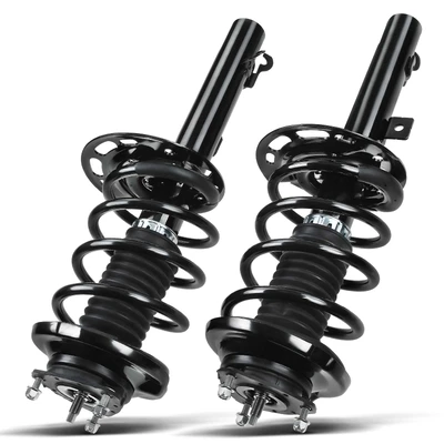 2 Pcs Front Complete Strut & Coil Spring Assembly