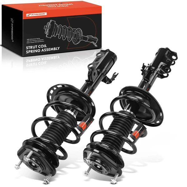 2-Pc Strut and Coil Spring Assembly Set Front Driver & Passenger A-Premium APSA0410