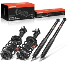 2006-2011 Honda Civic 4pc Strut and Coil Spring Assembly Set Front & Rear A-Premium APSA0413