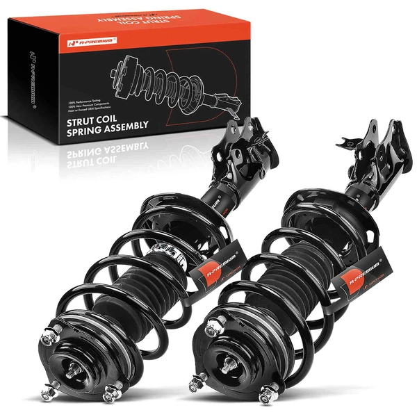 2006-2011 Honda Civic 2-Pc Strut and Coil Spring Assembly Set Front Driver & Passenger A-Premium APSA0414