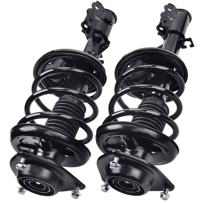 2 Pcs Front Complete Strut & Coil Spring Assembly