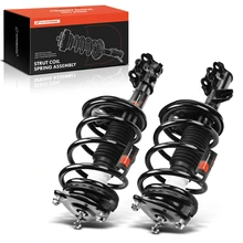 2 Pcs Front Complete Strut & Coil Spring Assembly