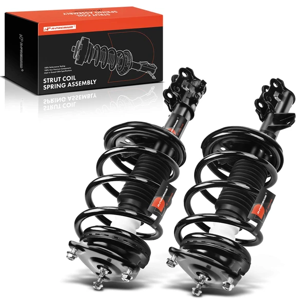 2007-2010 Hyundai Elantra 2-Pc Strut and Coil Spring Assembly Set Front Driver & Passenger A-Premium APSA0422