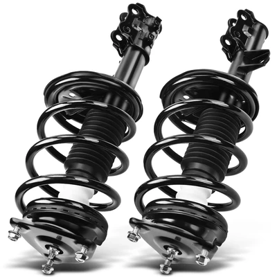 2 Pcs Front Complete Strut & Coil Spring Assembly