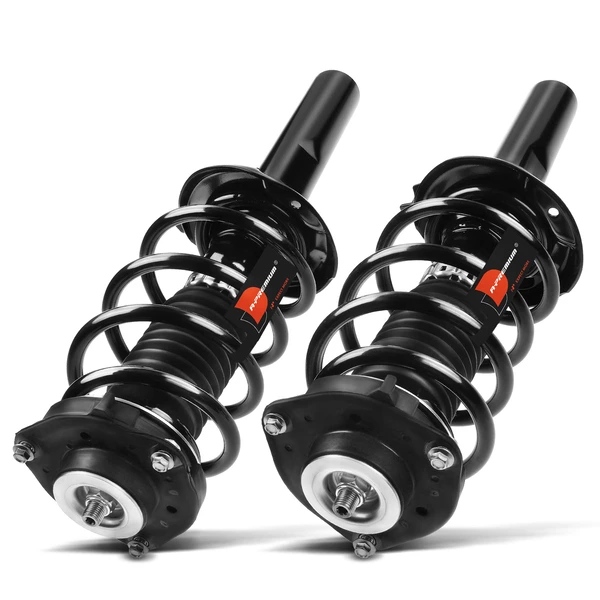 2-Pc Complete Strut + Coil Spring, Front Driver & Passenger, A-Premium APSA0425