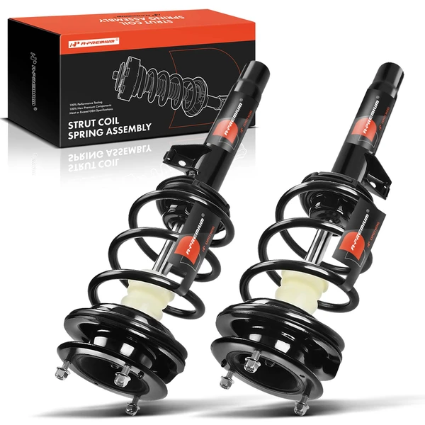 2006 BMW 325i 2-Pc Strut and Coil Spring Assembly Set Front Driver & Passenger A-Premium APSA0426