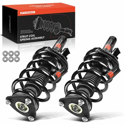 2 Pcs Front Complete Strut & Coil Spring Assembly