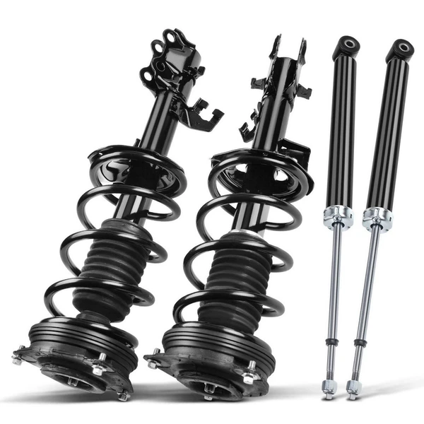 2007-2012 Nissan Versa 4-Pc Strut and Coil Spring Assembly Set Front & Rear A-Premium APSA0432