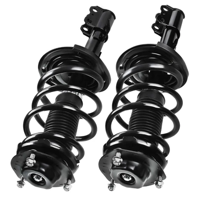 2 Pcs Front Complete Strut & Coil Spring Assembly