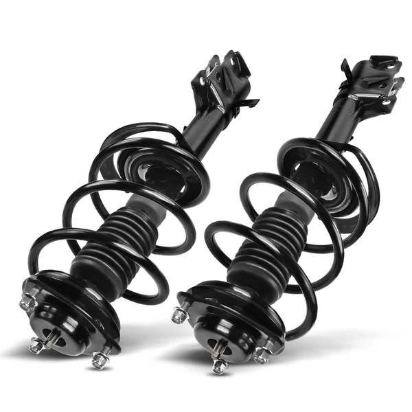 2-Pc Complete Strut + Coil Spring, Front Driver & Passenger, A-Premium APSA0437