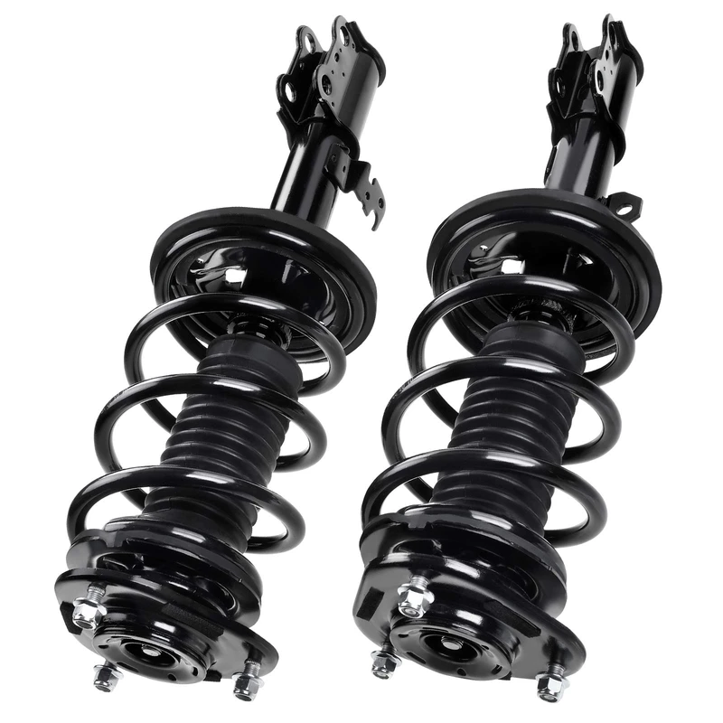 2-Pc Complete Strut + Coil Spring, Front Driver & Passenger, A-Premium APSA0443