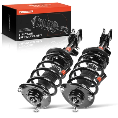 2 Pcs Front Complete Strut & Coil Spring Assembly