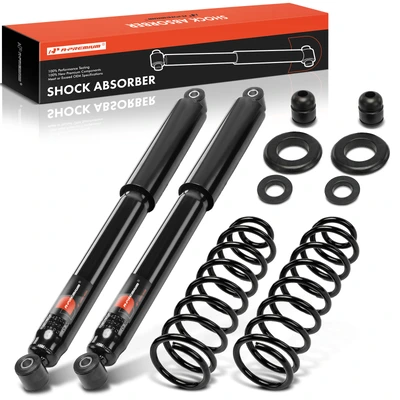 4 Pcs Rear Air Spring to Coil Spring Conversion Kit