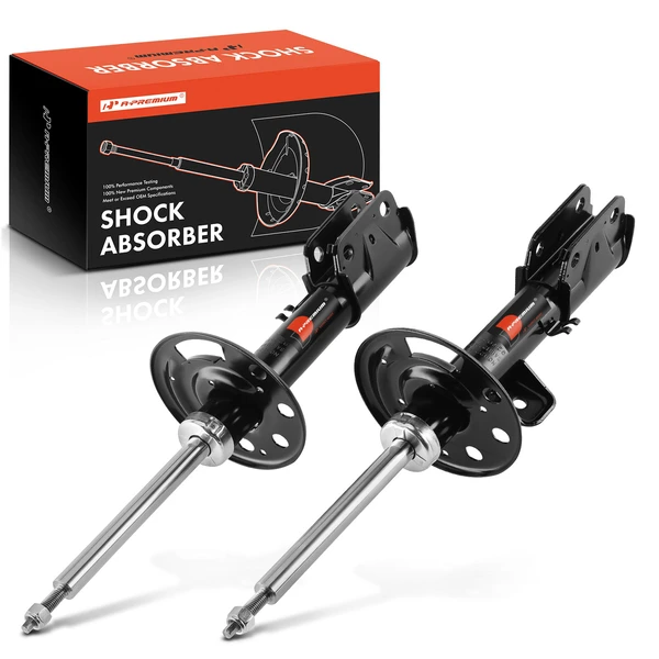 2011-2012 Ford Explorer 2-Pc Shock Absorber Front Driver & Passenger A-Premium APSA1481