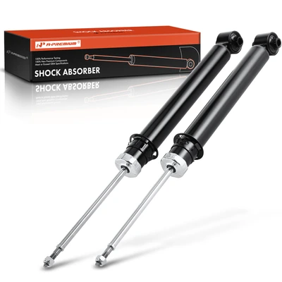 2 Pcs Rear Driver & Passenger Shock Absorber