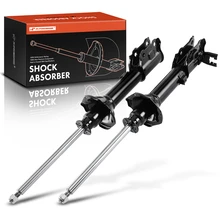1995-1997 Hyundai Accent 2pc Shock Absorber Rear Driver & Passenger A-Premium APSA1485