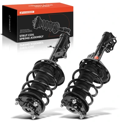 2 Pcs Front Complete Strut & Coil Spring Assembly
