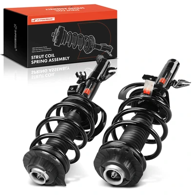 2 Pcs Front Complete Strut & Coil Spring Assembly