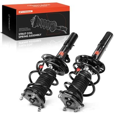2 Pcs Front Complete Strut & Coil Spring Assembly