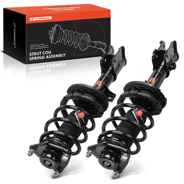 2-Pc Strut and Coil Spring Assembly Set Front Driver & Passenger A-Premium APSA1916