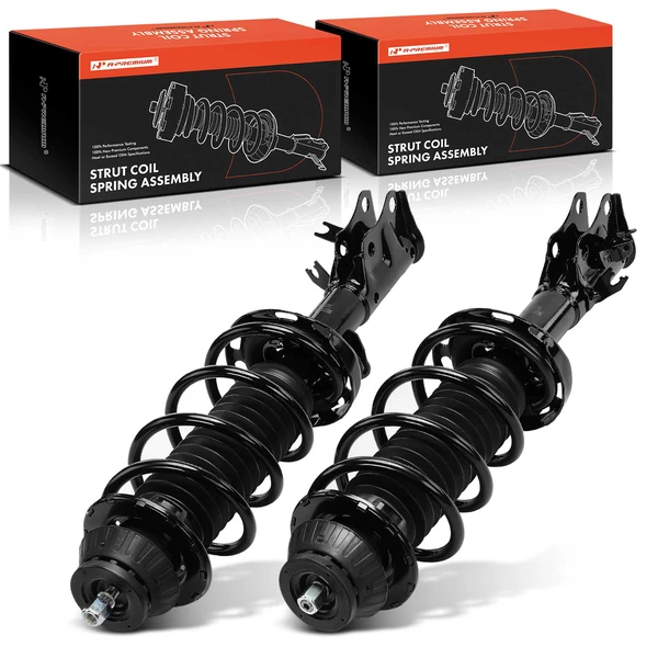 2-Pc Strut and Coil Spring Assembly Set Front Driver & Passenger A-Premium APSA2409