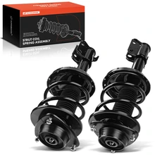 2012-2014 Subaru Impreza 2pc Strut and Coil Spring Assembly Set Front Driver & Passenger A-Premium APSA0593