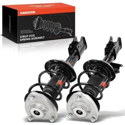 2 Pcs Front Complete Strut & Coil Spring Assembly