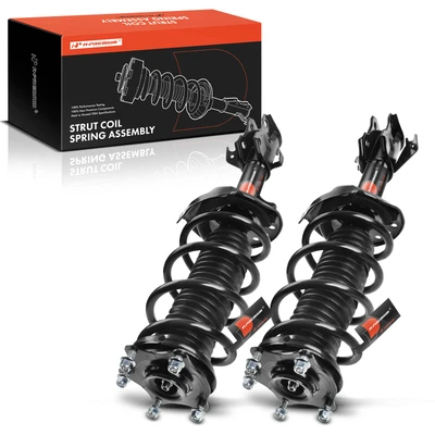 2 Pcs Front Complete Strut & Coil Spring Assembly