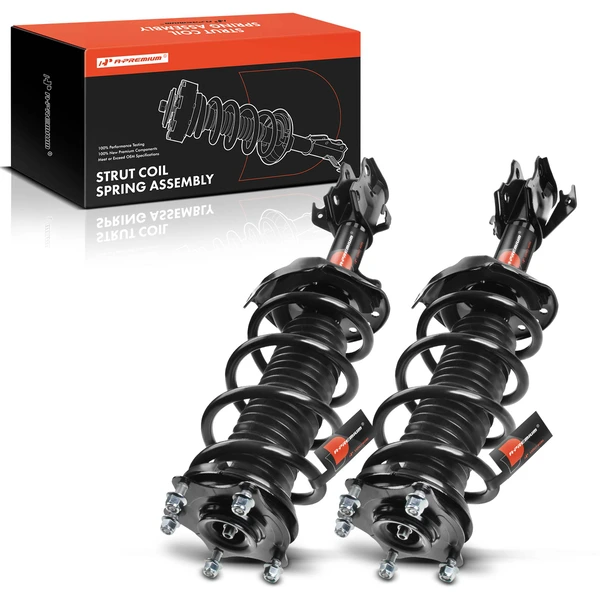 2-Pc Strut and Coil Spring Assembly Set Front Driver & Passenger A-Premium APSA0595