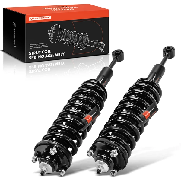 2-Pc Strut and Coil Spring Assembly Set Front Driver & Passenger A-Premium APSA1923