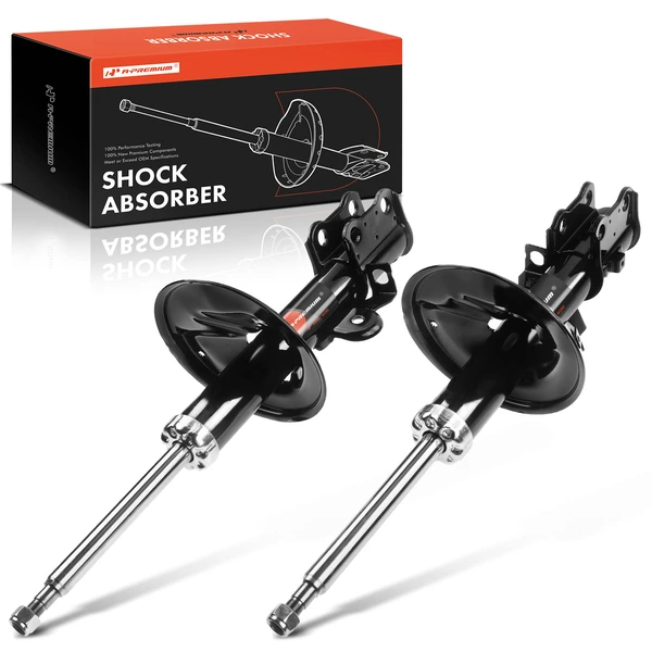 2-Pc Shock Absorber Front Driver & Passenger A-Premium APSA0600