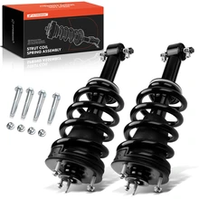 2 Pcs Front Complete Strut & Coil Spring Assembly